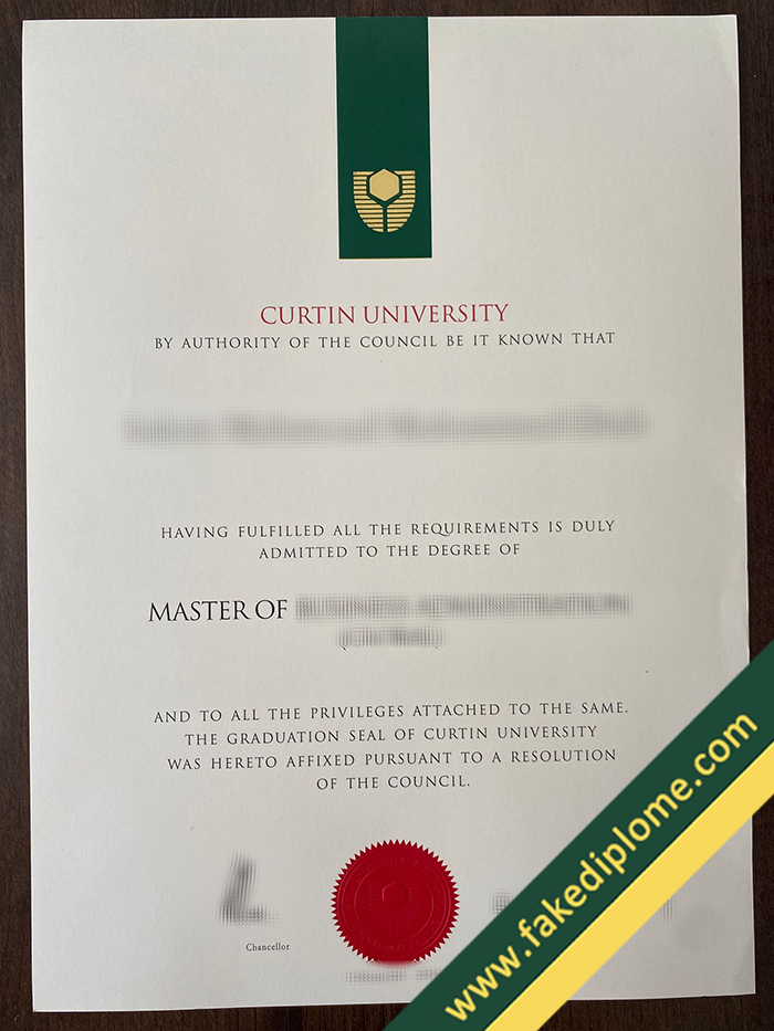 C700F 22 How Fast to Buy Curtin University Fake Diploma?