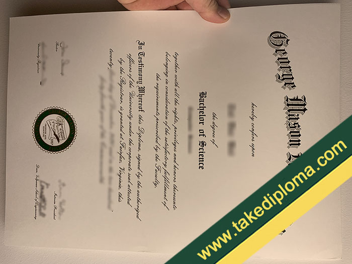 fake George Mason University diploma, George Mason University fake degree