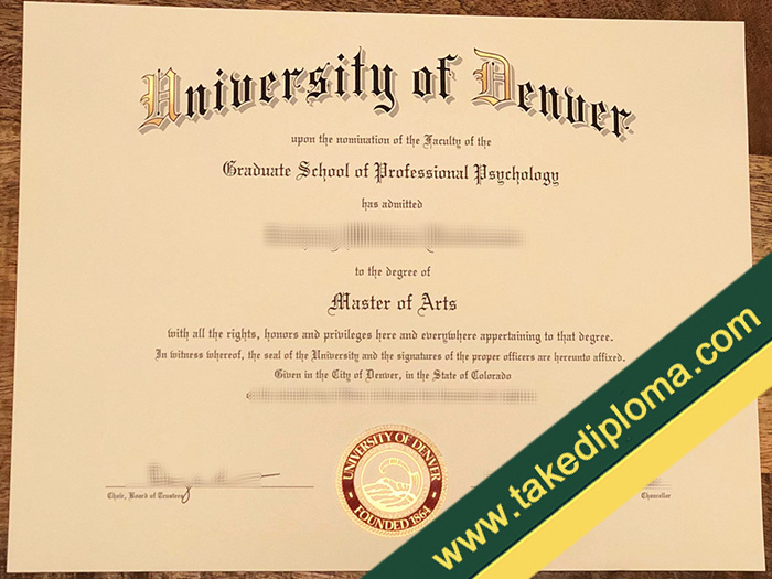 fake University of Denver diploma, University of Denver fake degree, fake University of Denver certificate