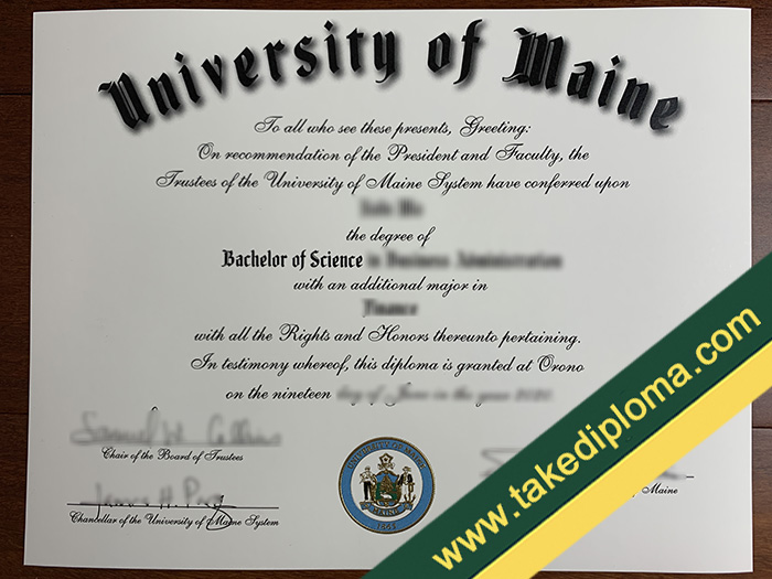 fake University of Maine diploma, University of Maine fake degree, fake University of Maine certificate