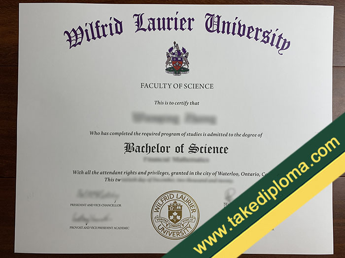 fake Wilfrid Laurier University diploma, Wilfrid Laurier University fake degree, fake certificate