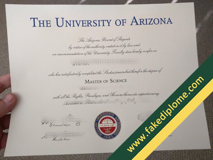 fake University of Arizona diploma, University of Arizona fake degree, fake University of Arizona certificate