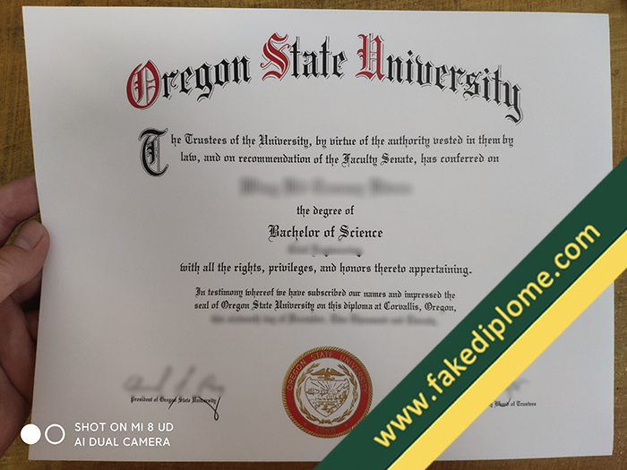 fake Oregon State University diploma, fake Oregon State University degree, fake Oregon State University certificate