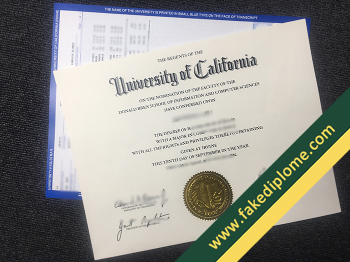fake UC Irvine diploma, UC Irvine fake degree, fake UC Irvine certificate