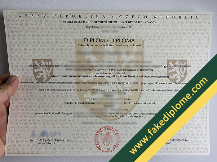 fake VysokéučenítechnickévBrně diploma, VysokéučenítechnickévBrně fake degree, fake certificate