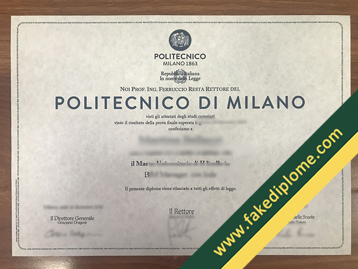 fake Politecnico di Milano diploma, Politecnico di Milano fake degree, fake Politecnico di Milano certificate