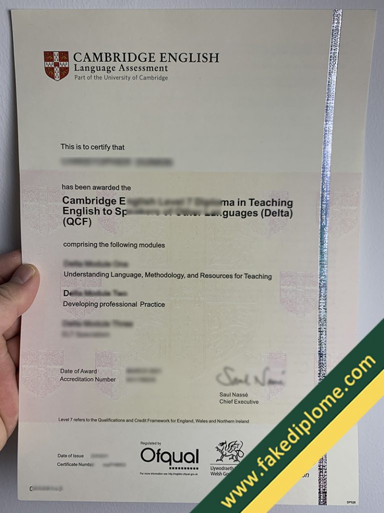 C800F 15 768x1024 Where to Make Cambridge Delta QCF Fake Certificate?