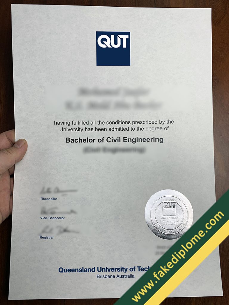 C800F 59 768x1024 Can I Get the Queensland University of Technology (QUT) Fake Degree