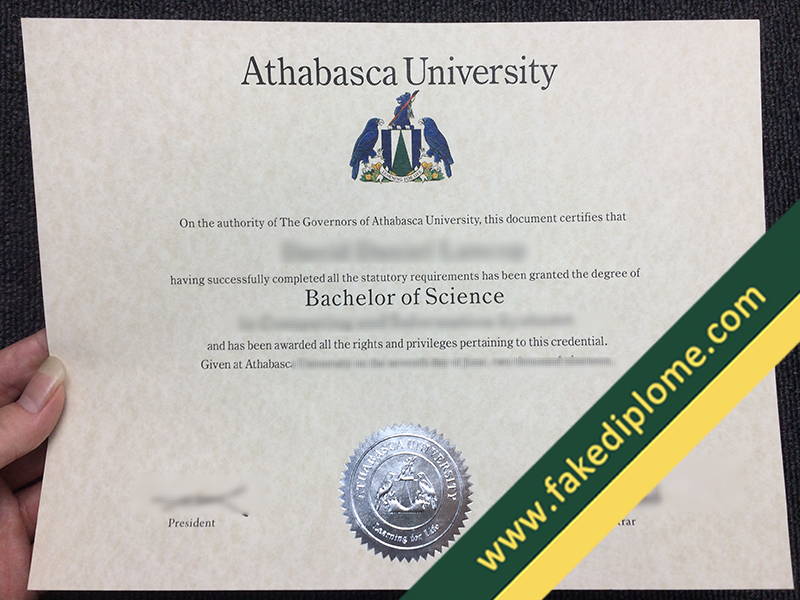fake Athabasca University diploma, Athabasca University fake degree, fake Athabasca University certificate