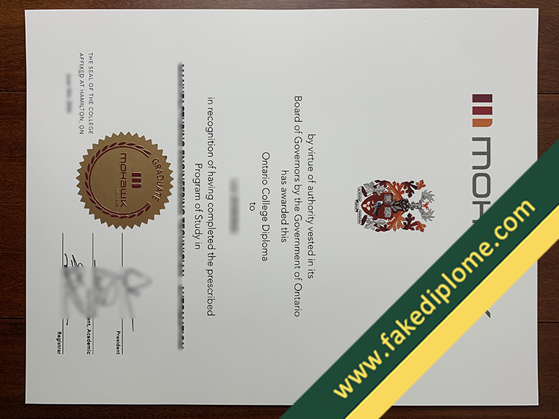 fake Mohawk College diploma, Mohawk College fake certificate, buy fake degree