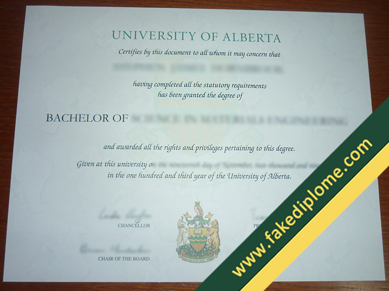 fake University of Alberta diploma, fake University of Alberta degree, University of Alberta fake certificate