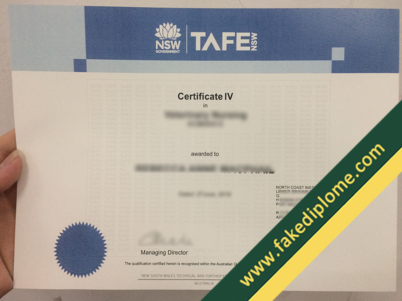 fake TAFE NSW diploma, TAFE NSW fake certificate, buy fake degree