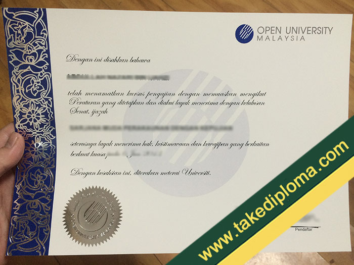 OUM fake diploma How to Buy OUM Fake Diploma Certificate? Fake Degree