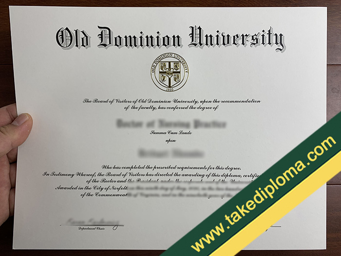 Old Dominion University degree Where to Buy Old Dominion University Fake Degree Certificate?