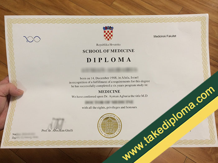 fake Universitas Studiorum Zagrabiensis diploma, fake Universitas Studiorum Zagrabiensis degree, University of Zagreb fake certificate