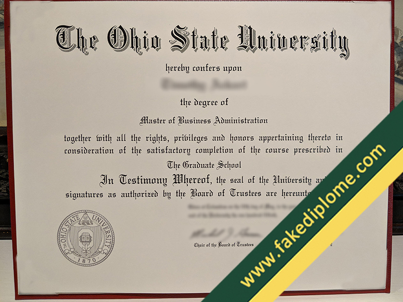 Ohio State University fake diploma, Ohio State University fake degree, Ohio State University fake certificate