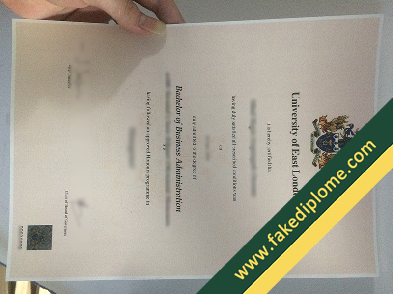 fake University of East London diploma, University of East London fake degree, University of East London fake certificate