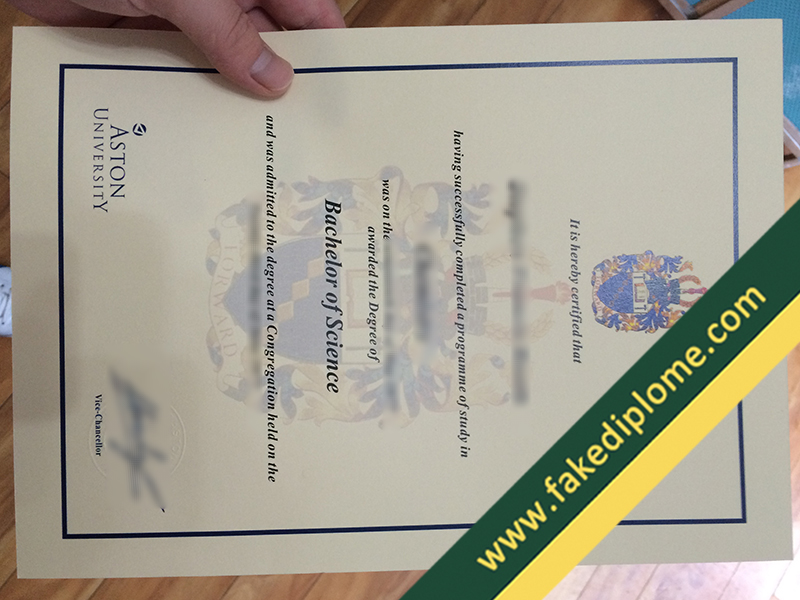 fake Aston University diploma, Aston University fake degree, Aston University fake certificate