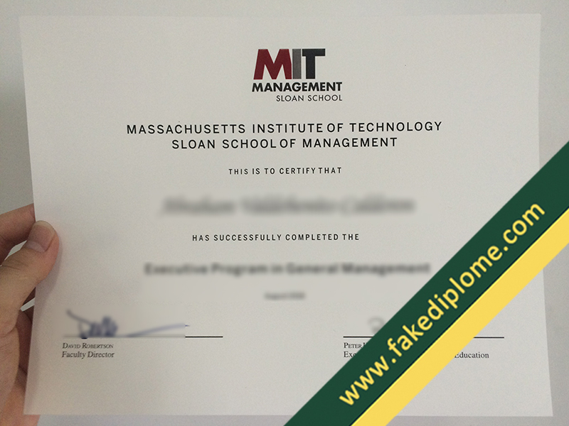 fake MIT Sloan School of Management diploma, MIT fake diploma, MIT fake degree