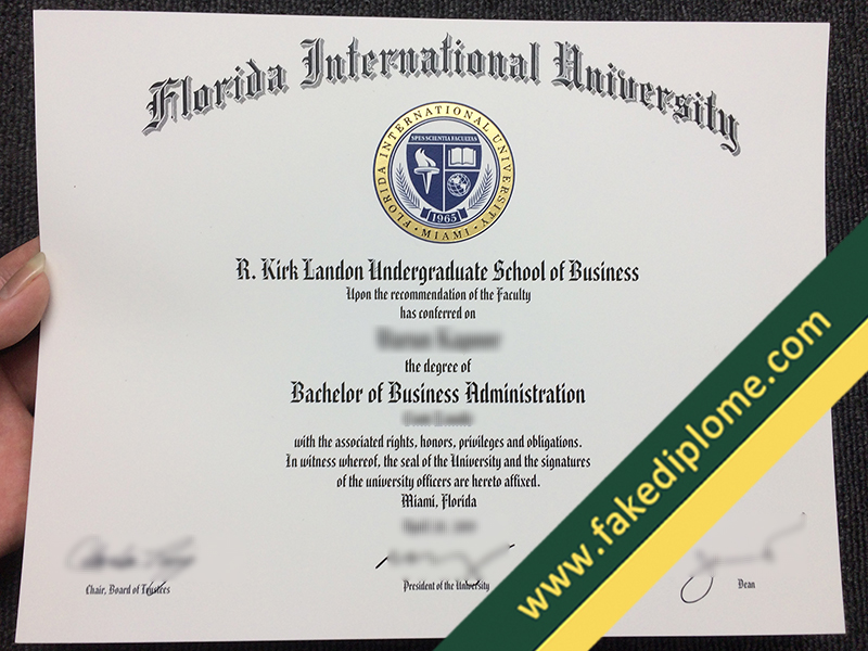 fake Florida International University diploma, Florida International University fake degree, Florida International University fake certificate