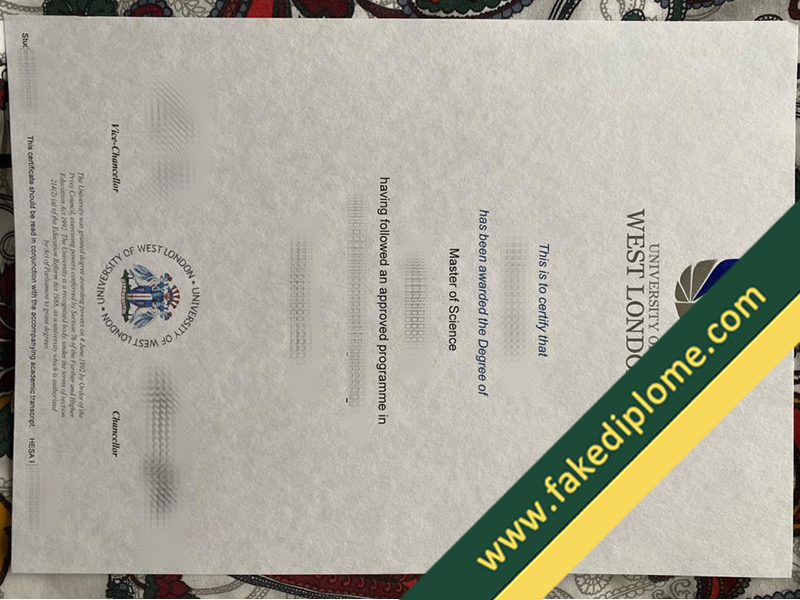 fake University of West London diplma, fake University of West London degree, University of West London fake certificate