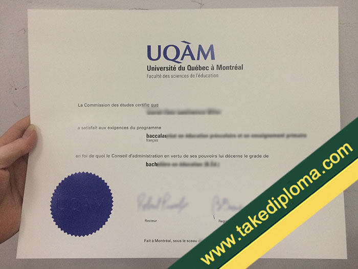 UQAM fake diploma, UQAM fake degree, fake UQAM certificate