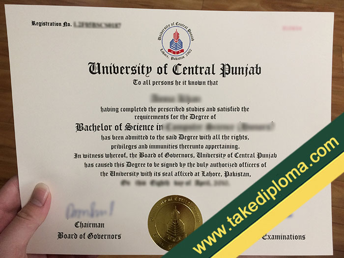 fake University of Central Punjab diploma, University of Central Punjab fake degree, University of Central Punjab fake certificate