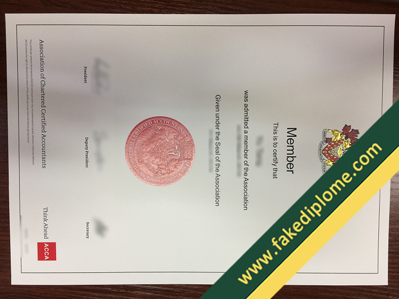 fake ACCA diploma, ACCA fake certificate, ACCA fake transcript