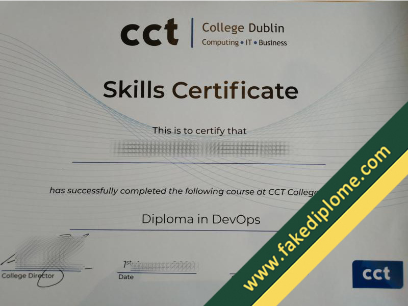 fake CCT College Dublin diploma, CCT College Dublin fake certificate, buy fake degree