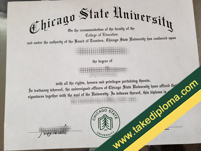 Chicago State University fake diploma, Chicago State University fake degree, Chicago State University fake certificate