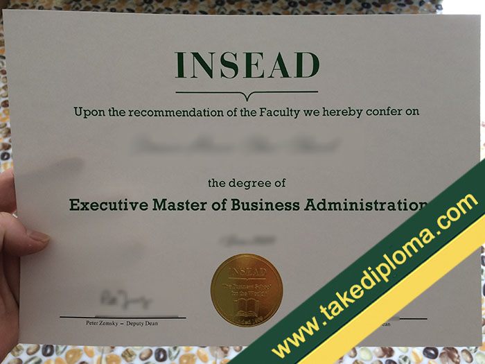 INSEAD FAKE DIPLOMA, INSEAD fake degree, INSEAD fake certificate