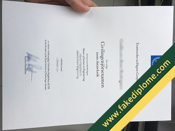 KTH fake diploma, KTH fake degree, KTH fake certificate