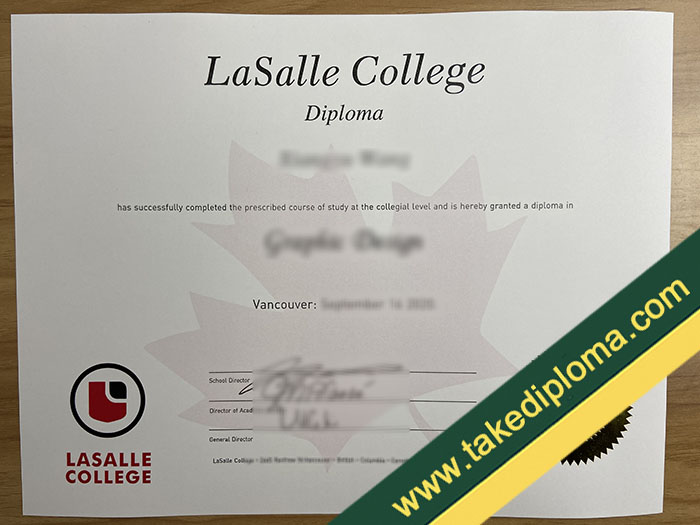 Lasalle College fake diploma, Lasalle College fake degree, Lasalle College fake certificate