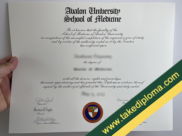 Avalon University School of Medicine fake diploma, fake Avalon University School of Medicine degree, fake Avalon University School of Medicine certificate