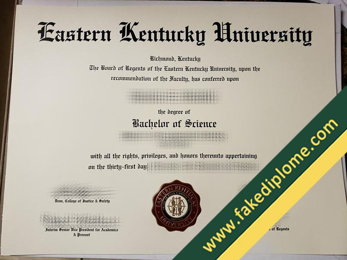 Eastern Kentucky University fake diploma, Eastern Kentucky University fake degree, Eastern Kentucky University fake certificate