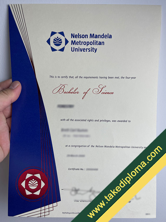 Nelson Mandela Metropole University diploma How to Buy Nelson Mandela University (NMMU) Fake Degree?
