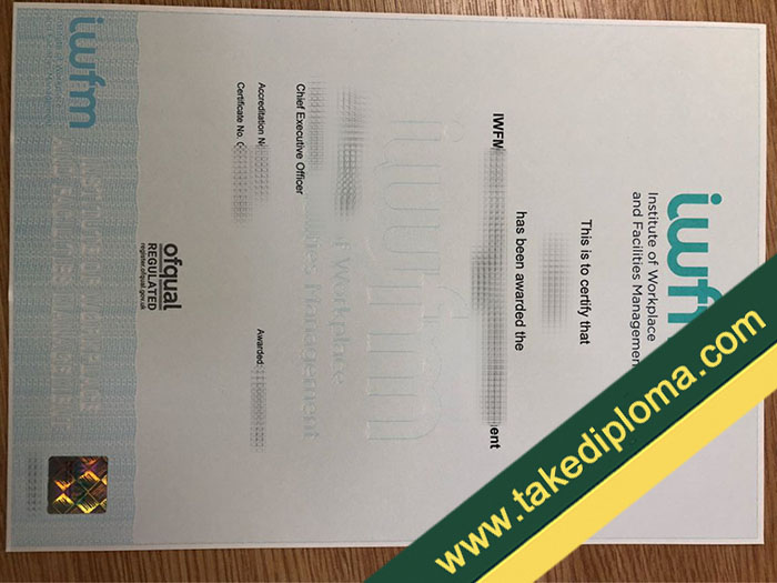 fake IWFM diploma, fake IWFM certificate, buy fake degree