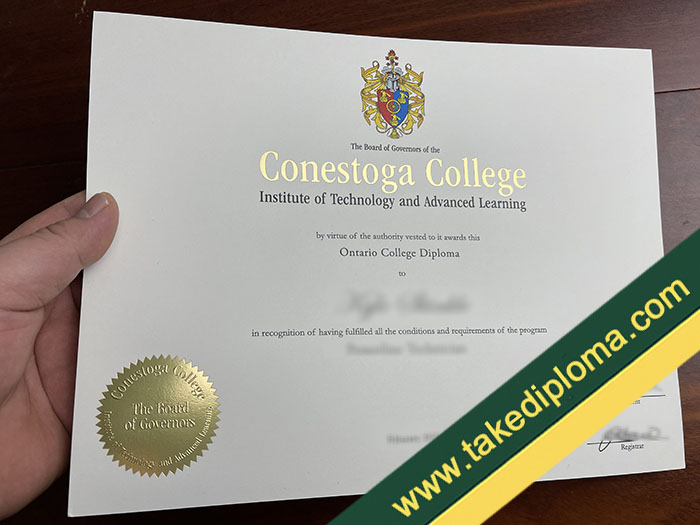 fake Conestoga College diploma, fake Conestoga College degree, fake Conestoga College certificate