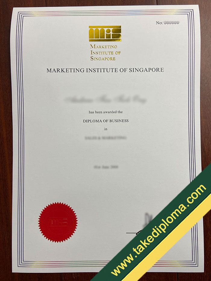 Marketing Institute of Singapore diploma 2 Buy Marketing Institute of Singapore Fake Diploma, Fake Degree