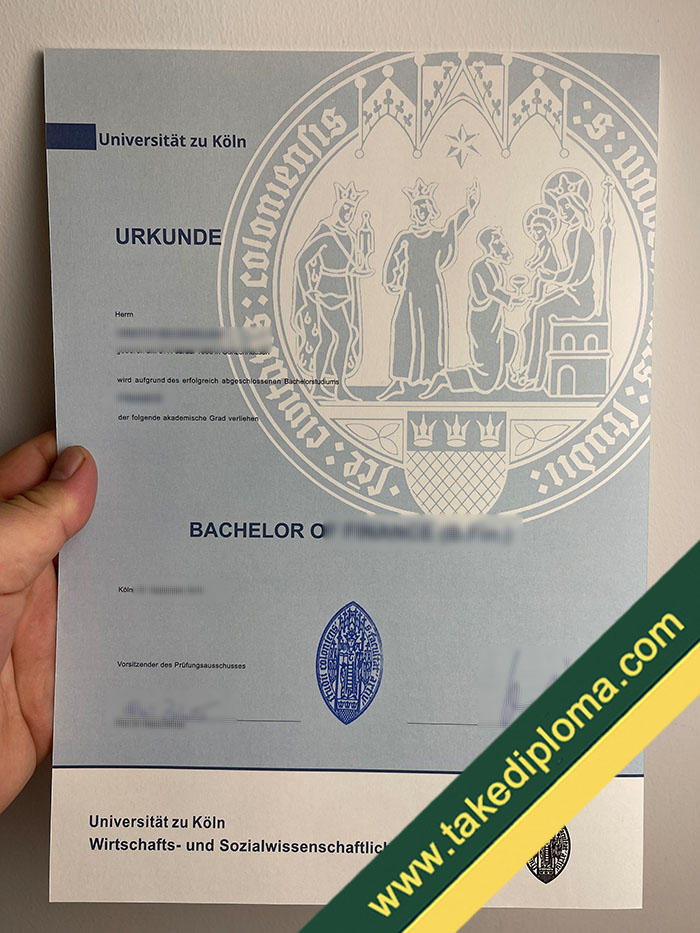 Universitat zu Koln fake diploma 1 Fake Universität zu Köln Diploma, Buy Germany Fake Degree