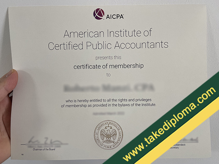 fake AICPA diploma, fake AICPA certificate, buy fake degree