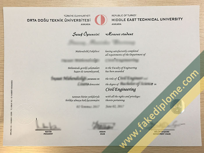 Middle East Technical University fake diploma, fake Middle East Technical University degree, fake Middle East Technical University certificate