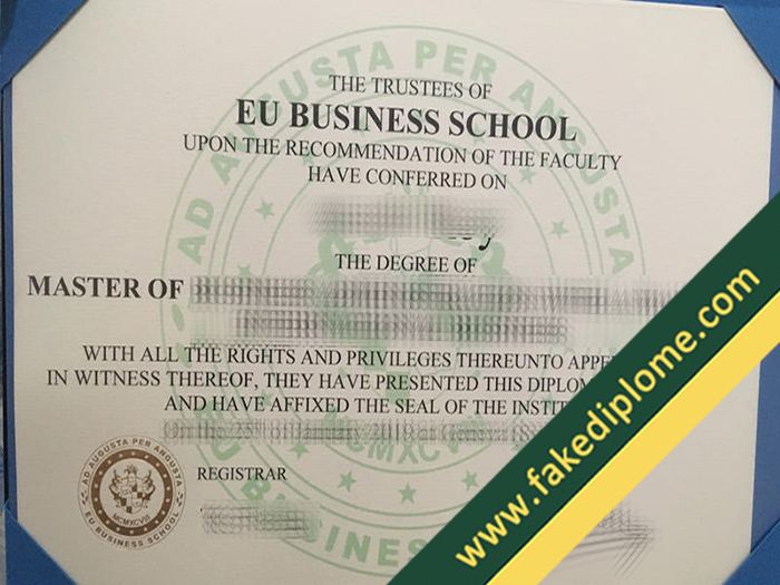 fake EU Business School diploma, fake EU Business School degree, fake EU Business School certificate