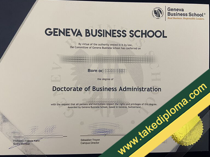 fake Geneva Business School diploma, fake Geneva Business School degree, fake Geneva Business School certificate