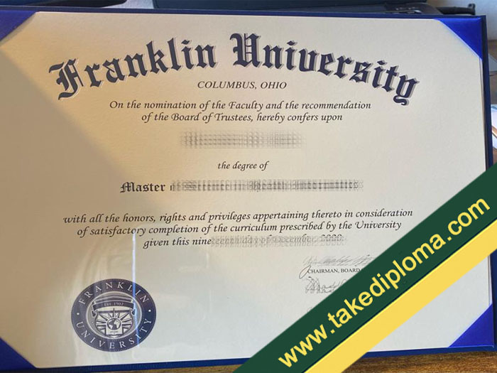fake Franklin University diploma, fake Franklin University degree, fake Franklin University certificate