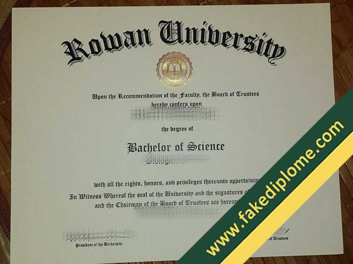 fake Rowan University diploma, fake Rowan University degree, fake Rowan University certificate