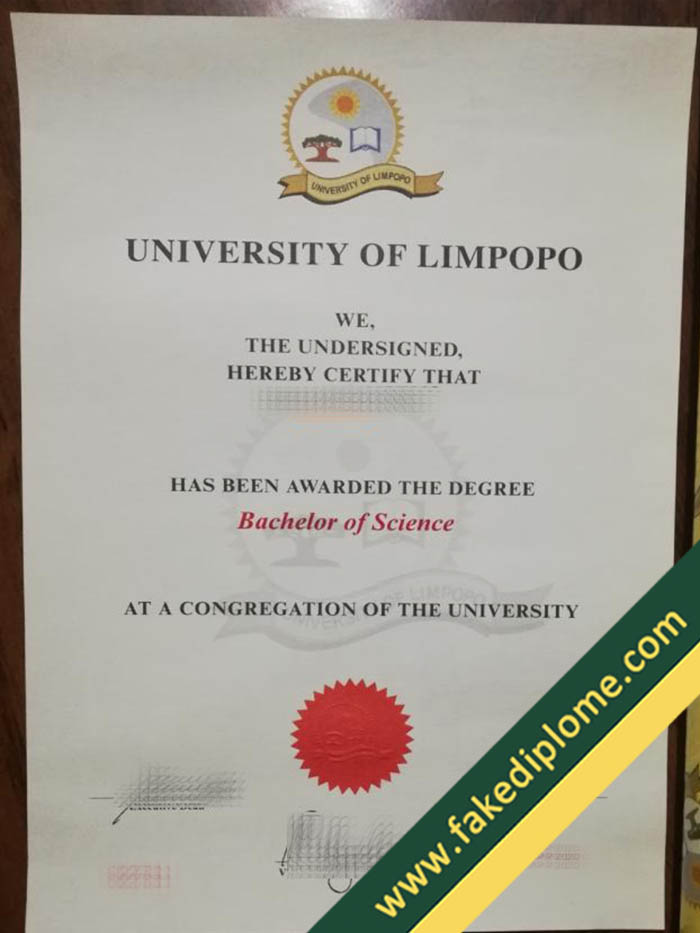 University of Limpopo fake diploma How Much For University of Limpopo Fake Degree Certificate?