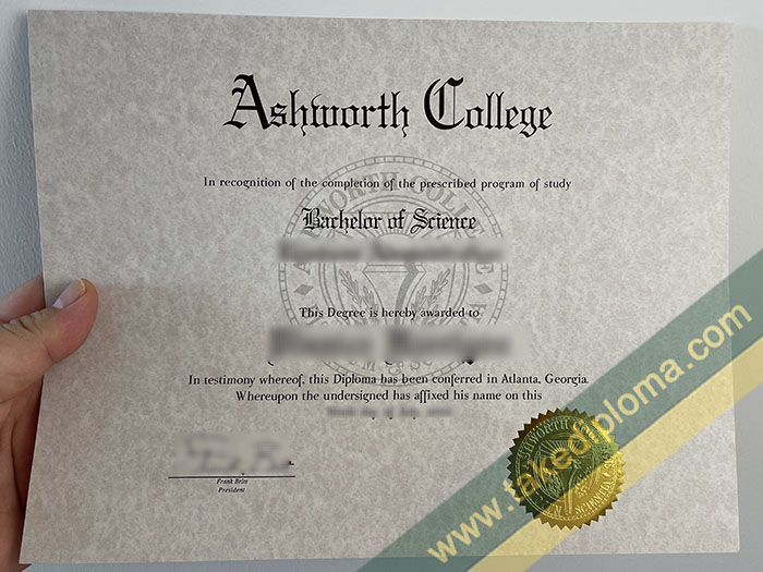 Ashworth College diploma 1 How to Buy Ashworth College Fake Diploma Certificate?