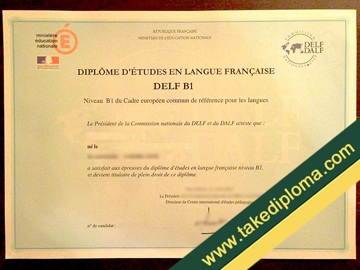 fake DELF B1 diploma, fake DELF B1 certificate, buy fake degree