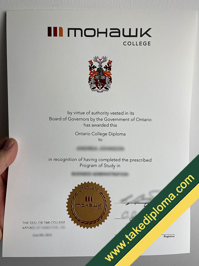 Mohawk College fake diploma Where to Buy Mohawk College Fake Diploma Certificate?